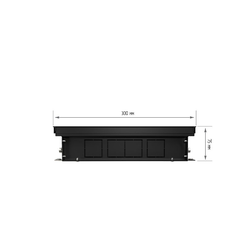 Внутрипольный конвектор Royal Thermo Atrium 75/300/2700-DG-U-NA
