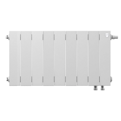 Биметаллический радиатор отопления Royal Thermo PianoForte 300 9 секций Bianco Traffico VDR