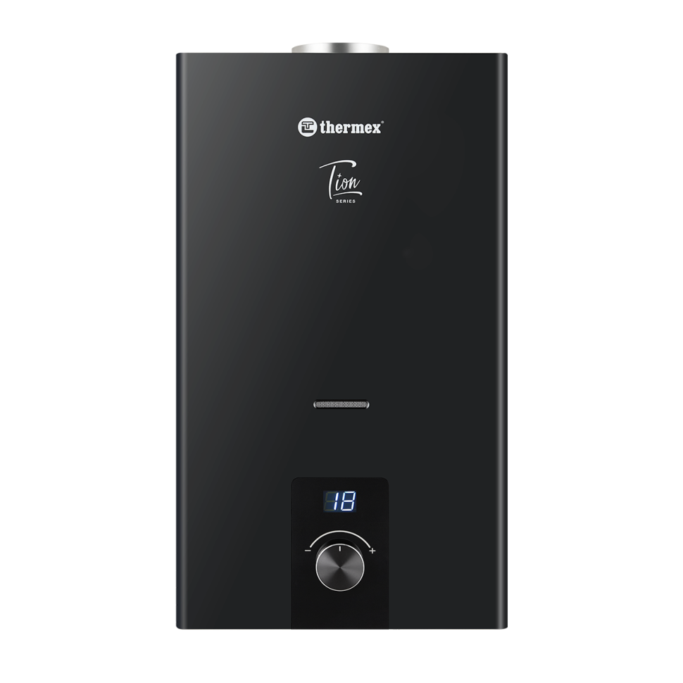 Газовый проточный водонагреватель Thermex T 20 D Black