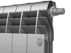 Биметаллический радиатор отопления Royal Thermo BiLiner 500 VR 6 секций Silver Satin