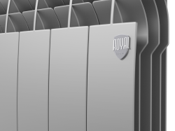 Биметаллический радиатор отопления Royal Thermo BiLiner 500 VR 6 секций Silver Satin