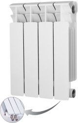 Биметаллический радиатор отопления RIFAR BASE VENTIL R 350 x4