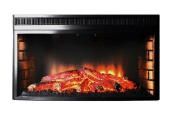 Каминокомплект Interflame Мельбурн с очагом Panoramic 33W LED FX средний дуб