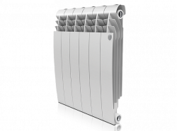 Биметаллический радиатор отопления Royal Thermo BiLiner 500 6 секций Bianco Traffico